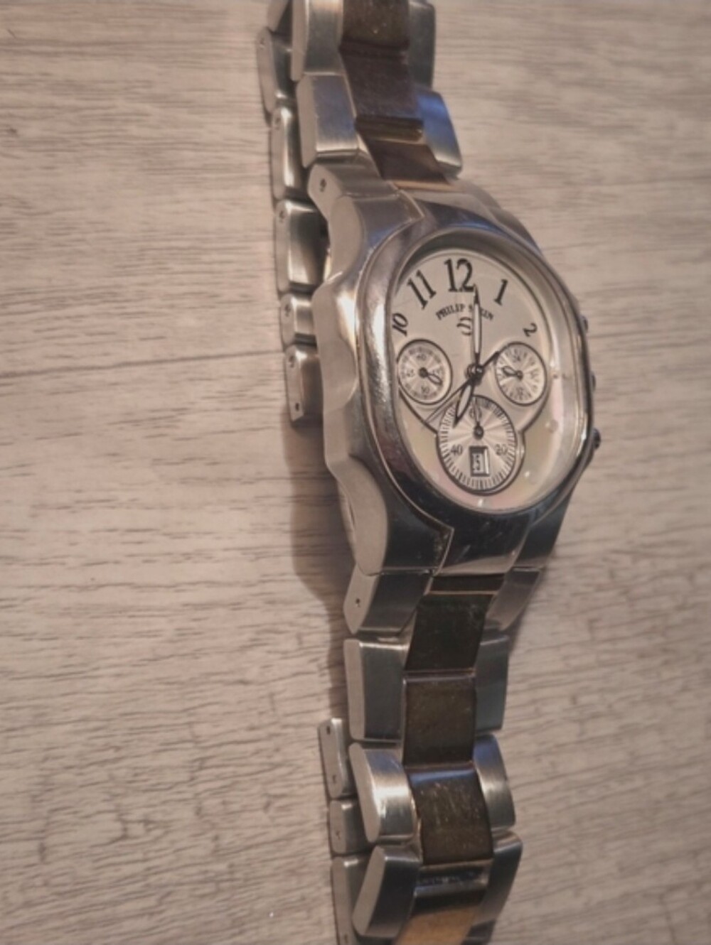 Retired Philip Stein Chronograph Teslar Natural Frequency Watch H20 Resistant